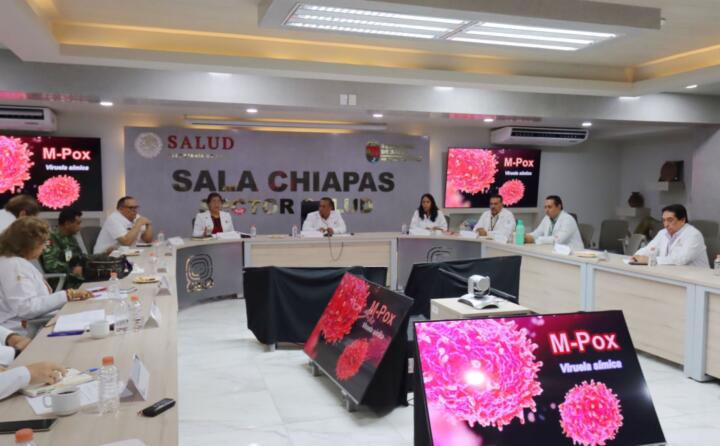 Chiapas se suma a la reactivación del Plan de Respuesta ante Mpox en México