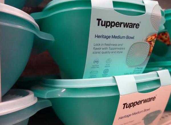 Tupperware se enfrenta a la quiebra tras más de 70 años de historia