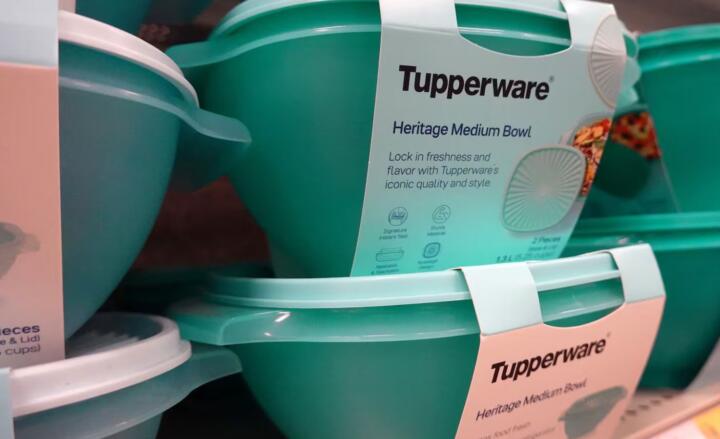 Tupperware se enfrenta a la quiebra tras más de 70 años de historia