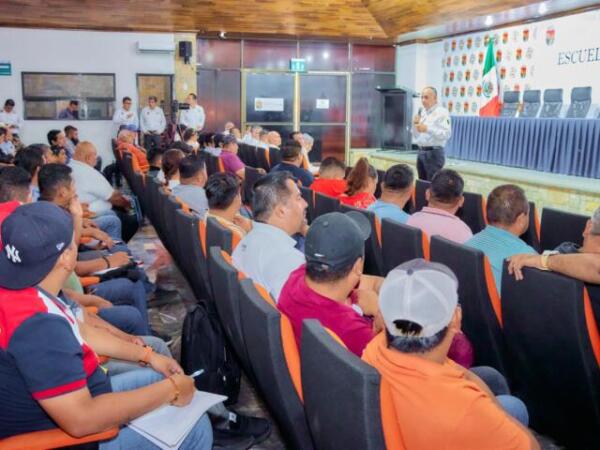 Nuevos titulares de Protección Civil se capacitan en la Enaproc- Chiapas