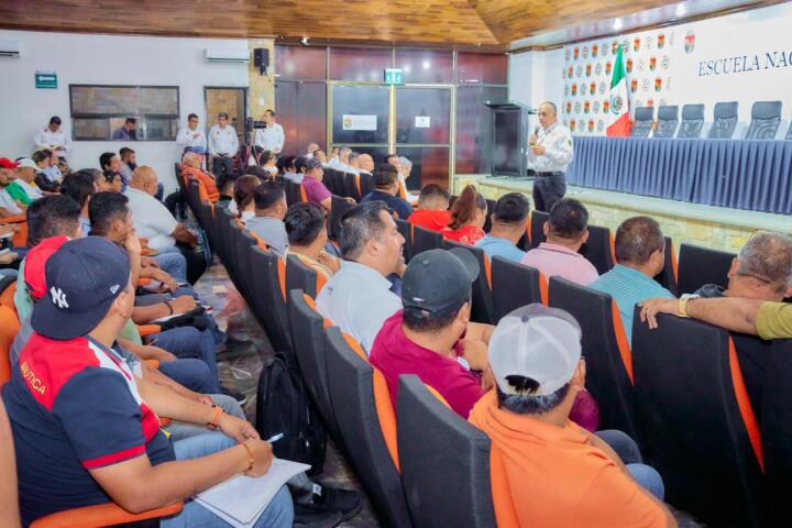 Nuevos titulares de Protección Civil se capacitan en la Enaproc- Chiapas