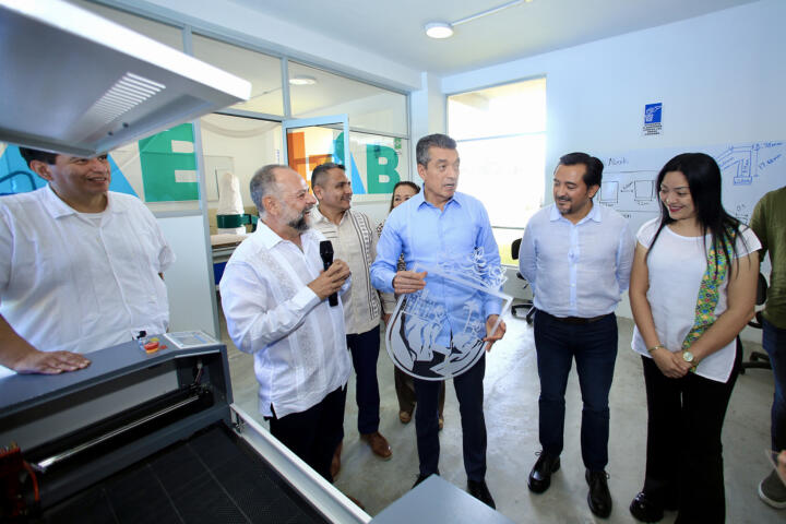 Rutilio Escandón inaugura el Centro de Desarrollo de Soluciones Tecnológicas y Talento para la Industria