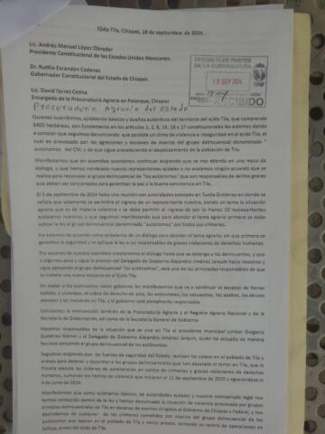 Desplazados de Tila regresan, pero denuncias falta de reparación de daños