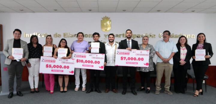 IEPC realiza la etapa estatal del Concurso Nacional de Oratoria 2024