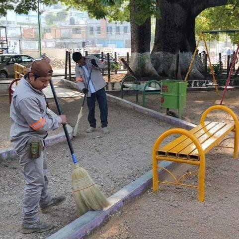 Desde la Shanká, Angel Torres arranca rescate de parques públicos