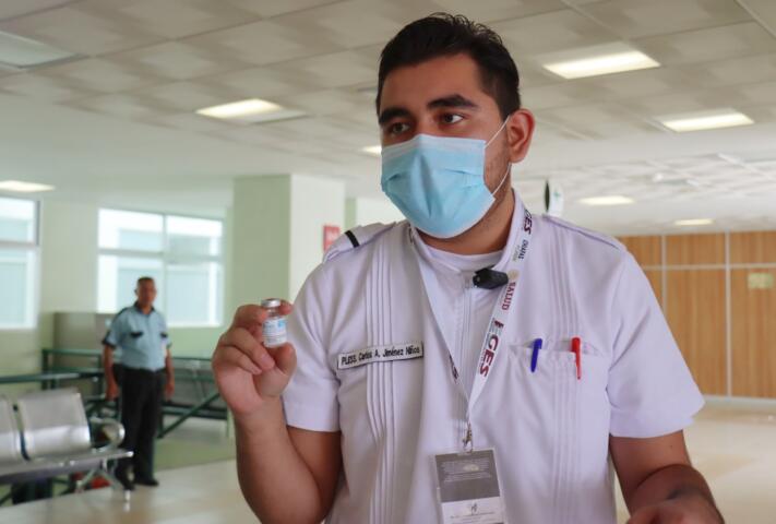 En Chiapas se garantiza la distribución y aplicación de vacunas contra influenza, COVID-19 y neumococo