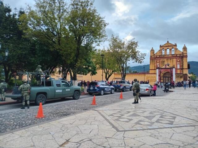 Grupo Interinstitucional fortalece patrullajes preventivos y disuasivos en San Cristóbal de Las Casas