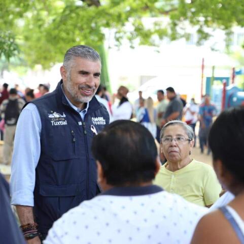 Desde la Shanká, Angel Torres arranca rescate de parques públicos