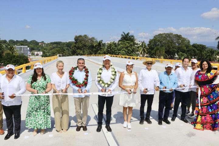 Rutilio Escandón inaugura Paso a Desnivel Vehicular “San Juan”, de Tapachula