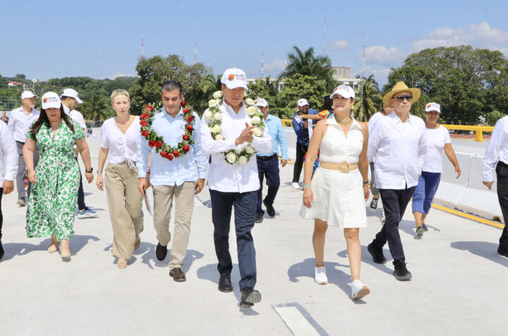 Rutilio Escandón inaugura Paso a Desnivel Vehicular “San Juan”, de Tapachula