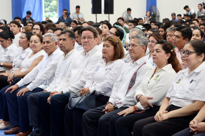 Rutilio Escandón inaugura gimnasio-auditorio del Instituto Tecnológico de Tapachula