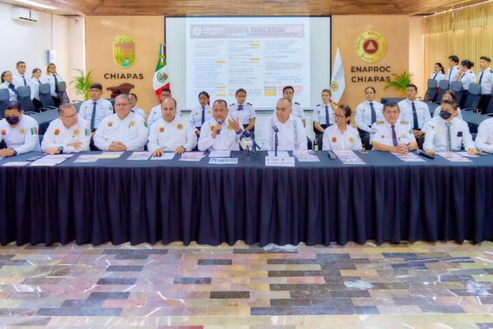 Escuela Nacional de Protección Civil Campus Universitario Chiapas inicia proceso de admisión 2025