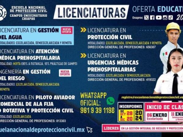 Conviértete en un profesional estudiando las Licenciaturas en: Piloto Aviador Comercial de Ala Fija o Rotativa y Protección Civil