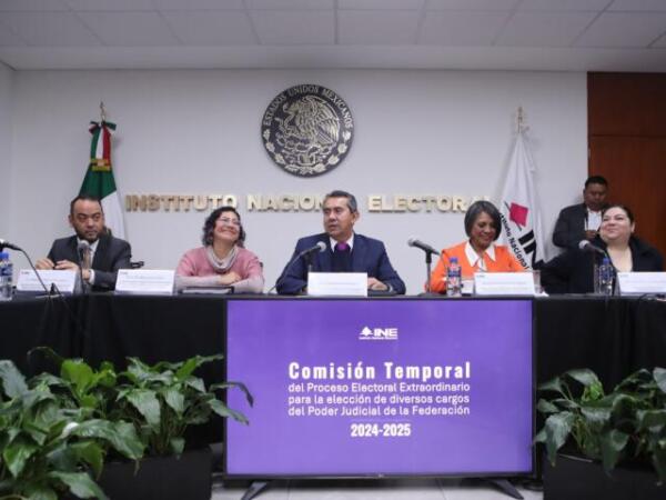 Se instala la Comisión Temporal del Proceso Electoral Extraordinario del Poder Judicial de la Federación 2024-2025