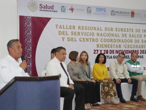 Con la implementación del Servicio Nacional de Salud Pública se reducen las brechas en salud en Chiapas