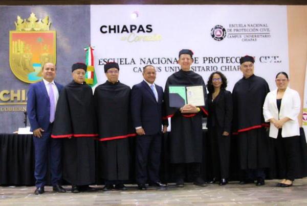 Funcionarios de Nuevo León se profesionalizan en la Escuela Nacional de Protección Civil Campus Universitario Chiapas