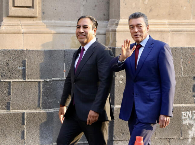 Rutilio Escandón participa en la reunión del Gabinete de Seguridad Nacional, encabezada por Claudia Sheinbaum