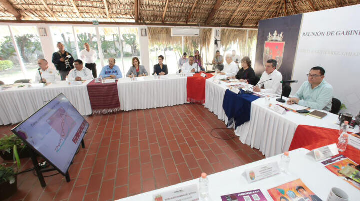 En reunión de Gabinete, Rutilio Escandón destaca acciones de protección civil, salud, educación y cultura