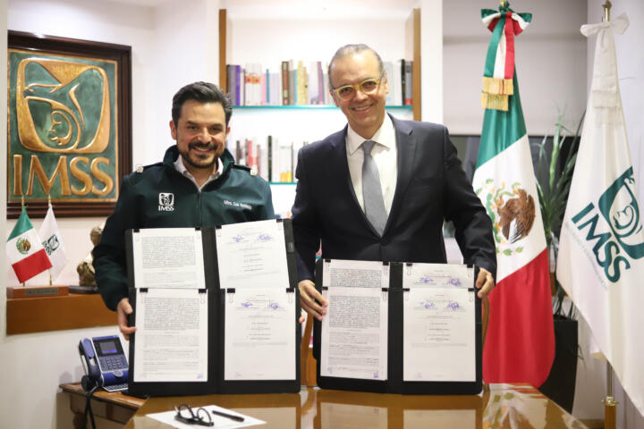 Firman IMSS y PRODEMEX convenio para conclusión de hospitales en Chiapas y Nayarit