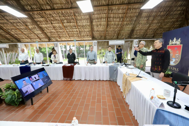 Reconoce Federación al Gobierno de Chiapas por avances en la estrategia de la Mesa de Seguridad