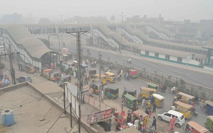 Desde el espacio: la impactante imagen de Lahore, la ciudad más contaminada del planeta