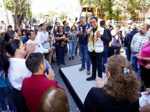 Eduardo Ramírez da banderazo de inicio a construcción del dren pluvial del Periférico Sur Poniente en Tuxtla