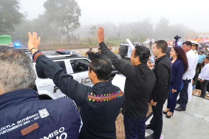 Eduardo Ramírez arranca programa Carretera Segura