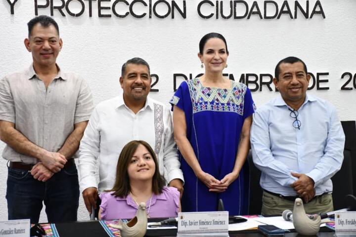 Javier Jiménez celebra avances legislativos en materia de seguridad en Chiapas