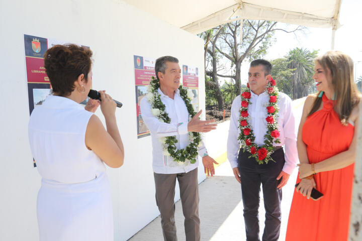 Rutilio Escandón inaugura la ampliación y modernización del libramiento Sur de Tapachula