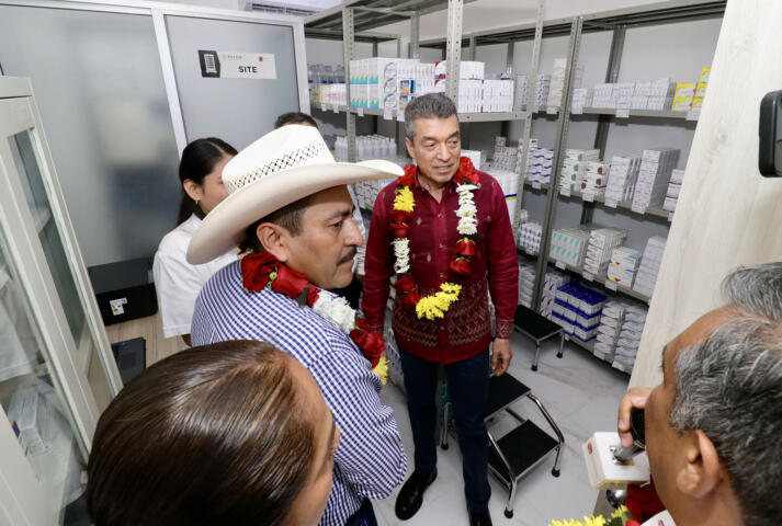 Inaugura Rutilio Escandón reconversión del Hospital Básico Comunitario de Ostuacán