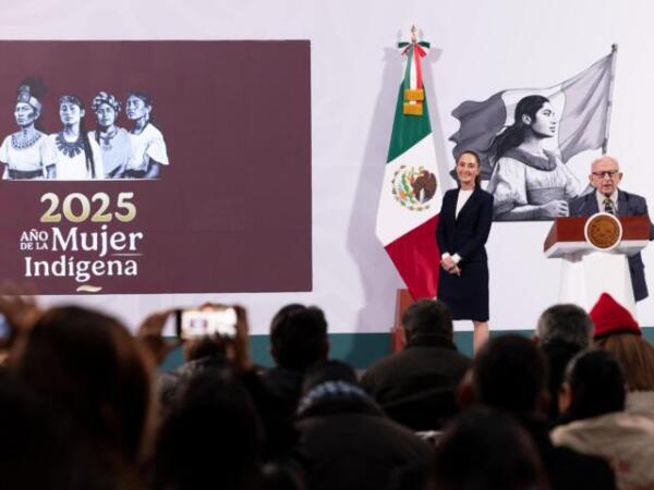 Anuncia Gobierno de México que 2025 será el año de la mujer indígena