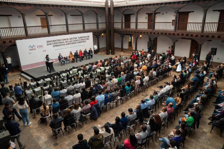 Arranca Eduardo Ramírez operativo Anfitrión Turístico en San Cristóbal de Las Casas