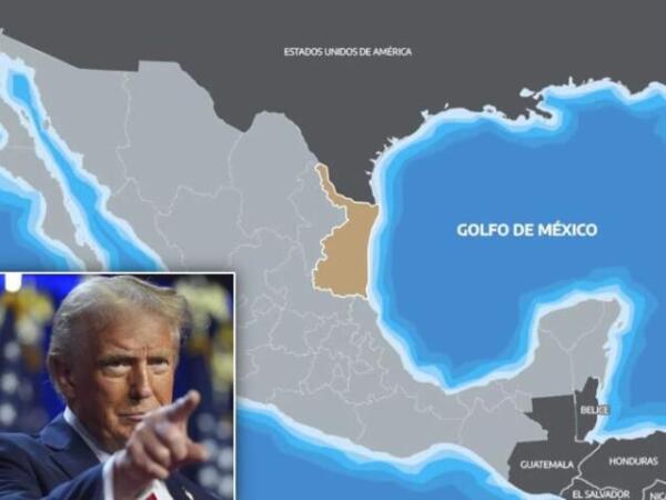 Donald Trump propone renombrar el Golfo de México a "Golfo de América"