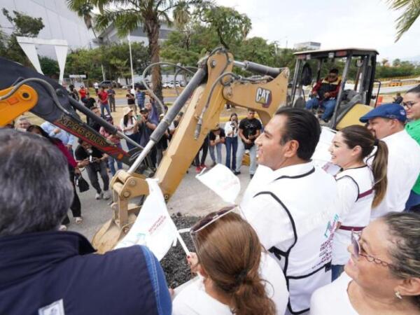 Eduardo Ramírez da inicio a la construcción de puente peatonal en la zona hospitalaria de Tuxtla Gutiérrez