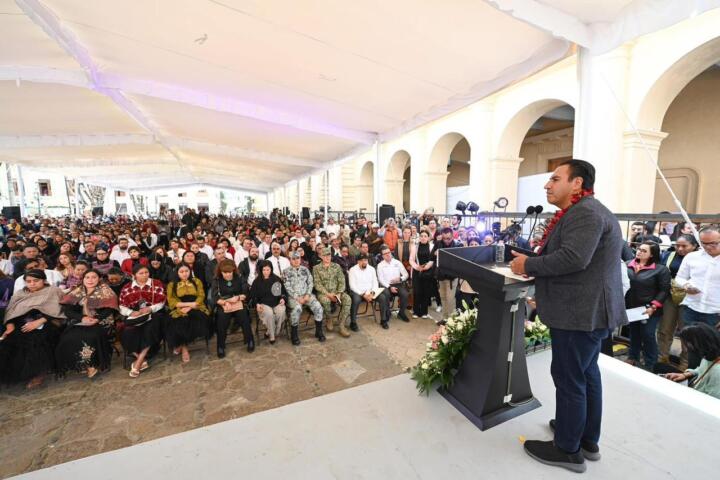 Agradece Eduardo Ramírez respaldo de la presidenta Claudia Sheinbaum para construir un Chiapas más seguro y pacífico