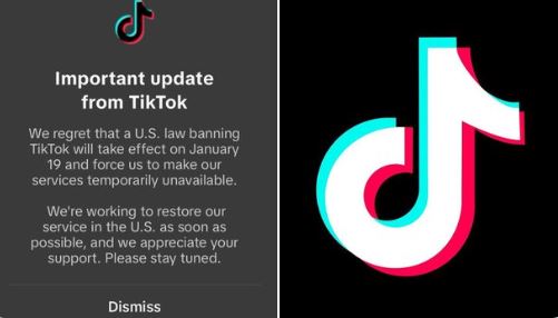 TikTok anuncia suspensión temporal en EE.UU. por decisión judicial