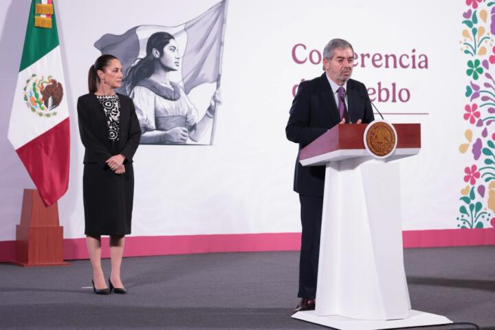 Siempre voy a defender a México por encima de todo: presidenta Claudia Sheinbaum sobre órdenes ejecutivas firmadas por el presidente de EUA, Donald Trump