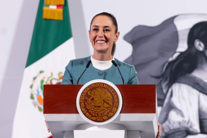 Presidenta Claudia Sheinbaum anuncia inversión de 5 mmdd de Amazon Web Services en México para crear región digital en Querétaro