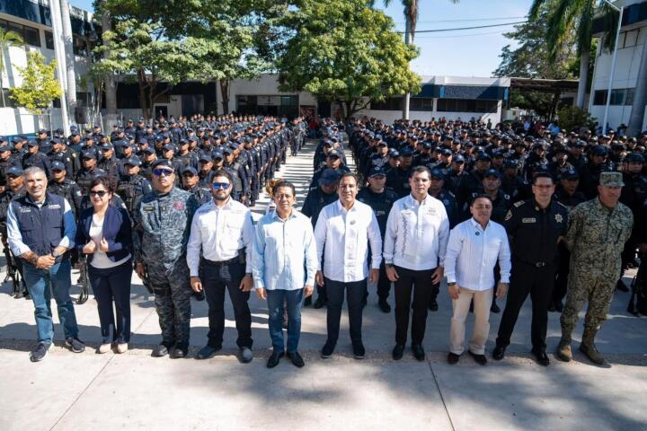 Constata Eduardo Ramírez incremento salarial a policías y reafirma compromiso con la seguridad de Chiapas