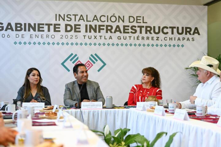 Encabeza Eduardo Ramírez instalación del Gabinete de Infraestructura