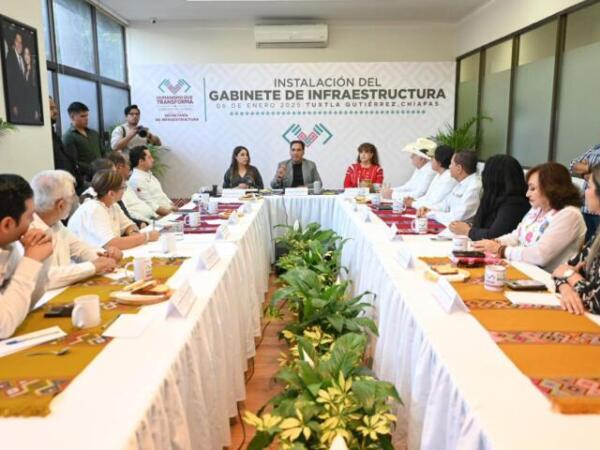 Encabeza Eduardo Ramírez instalación del Gabinete de Infraestructura