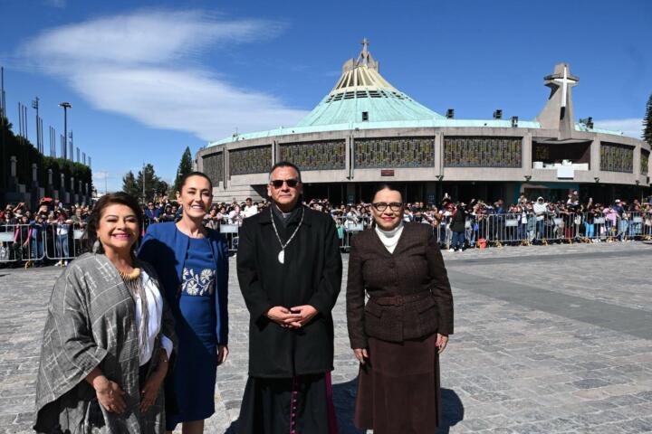 “Sí al desarme, sí a la paz” enseña al mundo que en México construimos justicia y paz: presidenta Claudia Sheinbaum