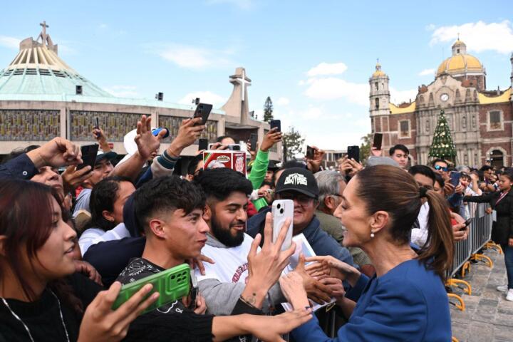 “Sí al desarme, sí a la paz” enseña al mundo que en México construimos justicia y paz: presidenta Claudia Sheinbaum