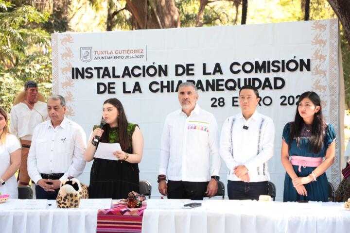 En Tuxtla se instala la Comisión de la Chiapanequidad