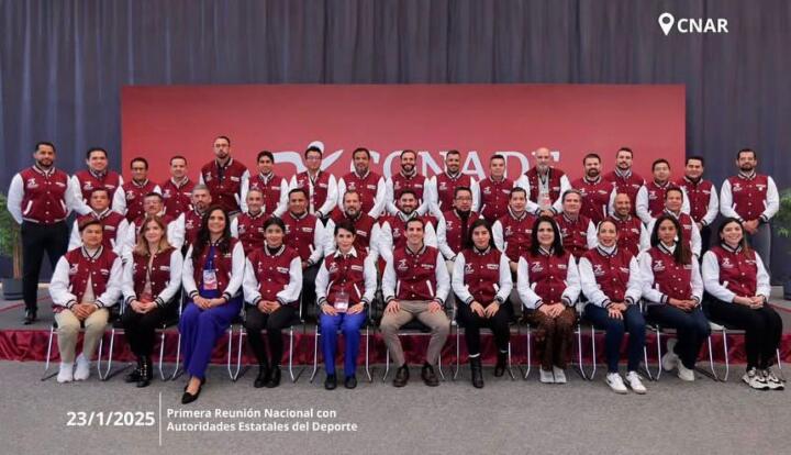 Instituto del Deporte de Chiapas, presente en la Reunión Nacional de Autoridades Estatales del Deporte