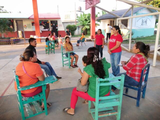 Realizan docentes y estudiantes de la UNACH UVD sobre manejo de las emociones y salud mental en primarias de Tapachula