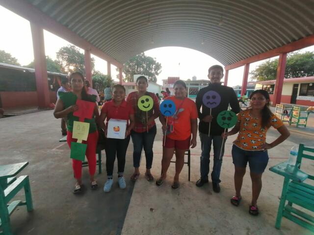 Realizan docentes y estudiantes de la UNACH UVD sobre manejo de las emociones y salud mental en primarias de Tapachula