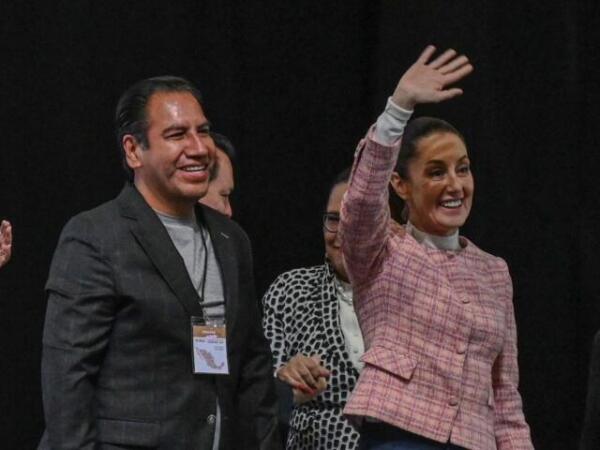 Eduardo Ramírez asiste al Encuentro Nacional Municipal, encabezado por la presidenta Claudia Sheinbaum