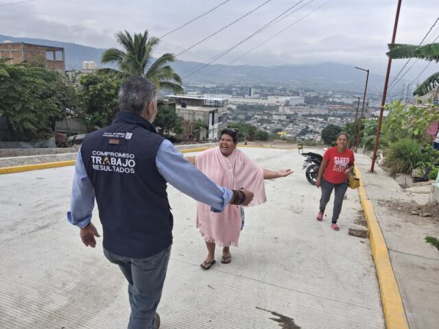 Avanza pavimentación del Boulevard de la colonia Gabriel Gutiérrez Zepeda: Angel Torres