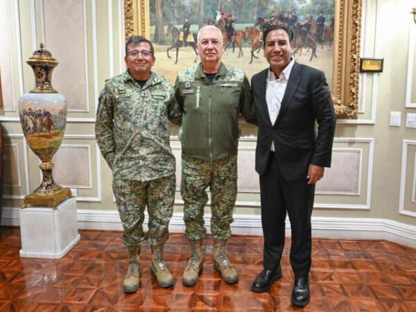 Reconoce Eduardo Ramírez respaldo de las Fuerzas Armadas para garantizar resultados en materia de seguridad en Chiapas